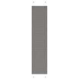 vidaXL Plissé rolgordijn 40x100 cm stofbreedte 39,4 cm antraciet