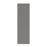 vidaXL Plissé rolgordijn 40x100 cm stofbreedte 39,4 cm antraciet