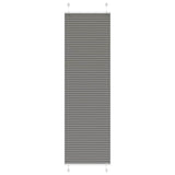 vidaXL Plissé rolgordijn 40x100 cm stofbreedte 39,4 cm antraciet