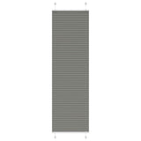 vidaXL Plissé rolgordijn 40x100 cm stofbreedte 39,4 cm antraciet