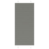 vidaXL Plissé rolgordijn 40x100 cm stofbreedte 39,4 cm antraciet