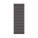 vidaXL Plissé rolgordijn 40x100 cm stofbreedte 39,4 cm antraciet