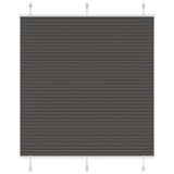 vidaXL Plissé rolgordijn 40x100 cm stofbreedte 39,4 cm antraciet