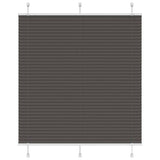 vidaXL Plissé rolgordijn 40x100 cm stofbreedte 39,4 cm antraciet
