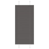 vidaXL Plissé rolgordijn 40x100 cm stofbreedte 39,4 cm antraciet