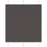 vidaXL Plissé rolgordijn 40x100 cm stofbreedte 39,4 cm antraciet