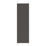 vidaXL Plissé rolgordijn 40x100 cm stofbreedte 39,4 cm antraciet