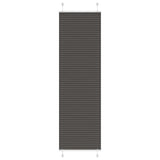 vidaXL Plissé rolgordijn 40x100 cm stofbreedte 39,4 cm antraciet
