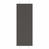 vidaXL Plissé rolgordijn 40x100 cm stofbreedte 39,4 cm antraciet