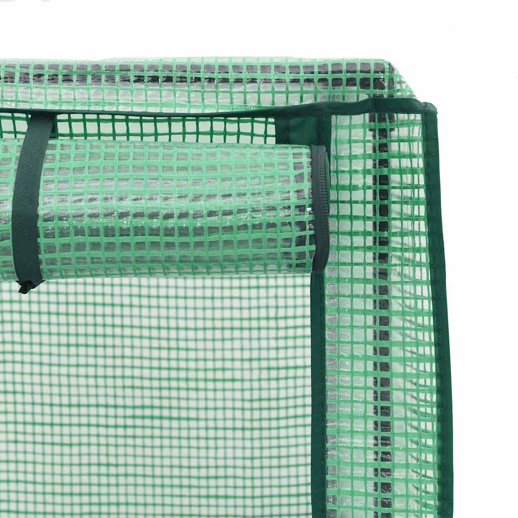 vidaXL Plantenbak verhoogd met kashoes 40x40x140 cm rattanlook