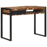 vidaXL Desk 100x50x75 cm solid rough mango wood