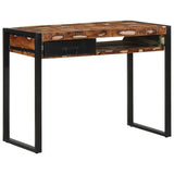 vidaXL Desk 100x50x75 cm solid rough mango wood