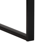 vidaXL Desk 100x50x75 cm solid rough mango wood