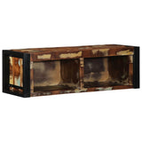vidaXL Tv-meubel 80x30x25 cm massief ruw mangohout