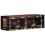 vidaXL Tv-meubel 80x30x25 cm massief ruw mangohout