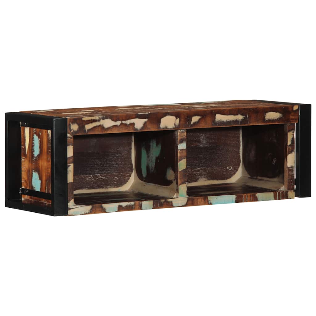 vidaXL Tv-meubel 80x30x25 cm massief ruw mangohout