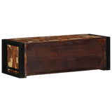 vidaXL Tv-meubel 80x30x25 cm massief ruw mangohout