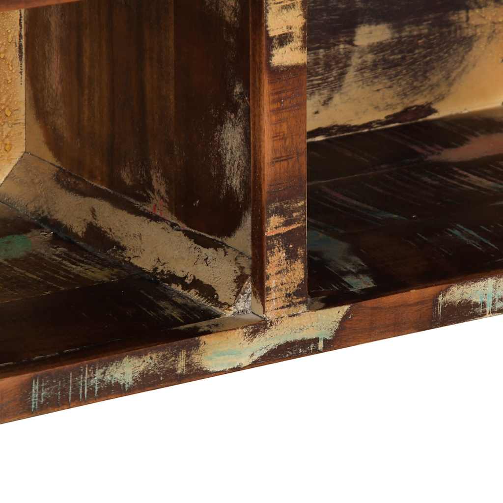 vidaXL Tv-meubel 80x30x25 cm massief ruw mangohout