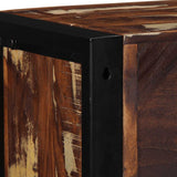 vidaXL Tv-meubel 80x30x25 cm massief ruw mangohout