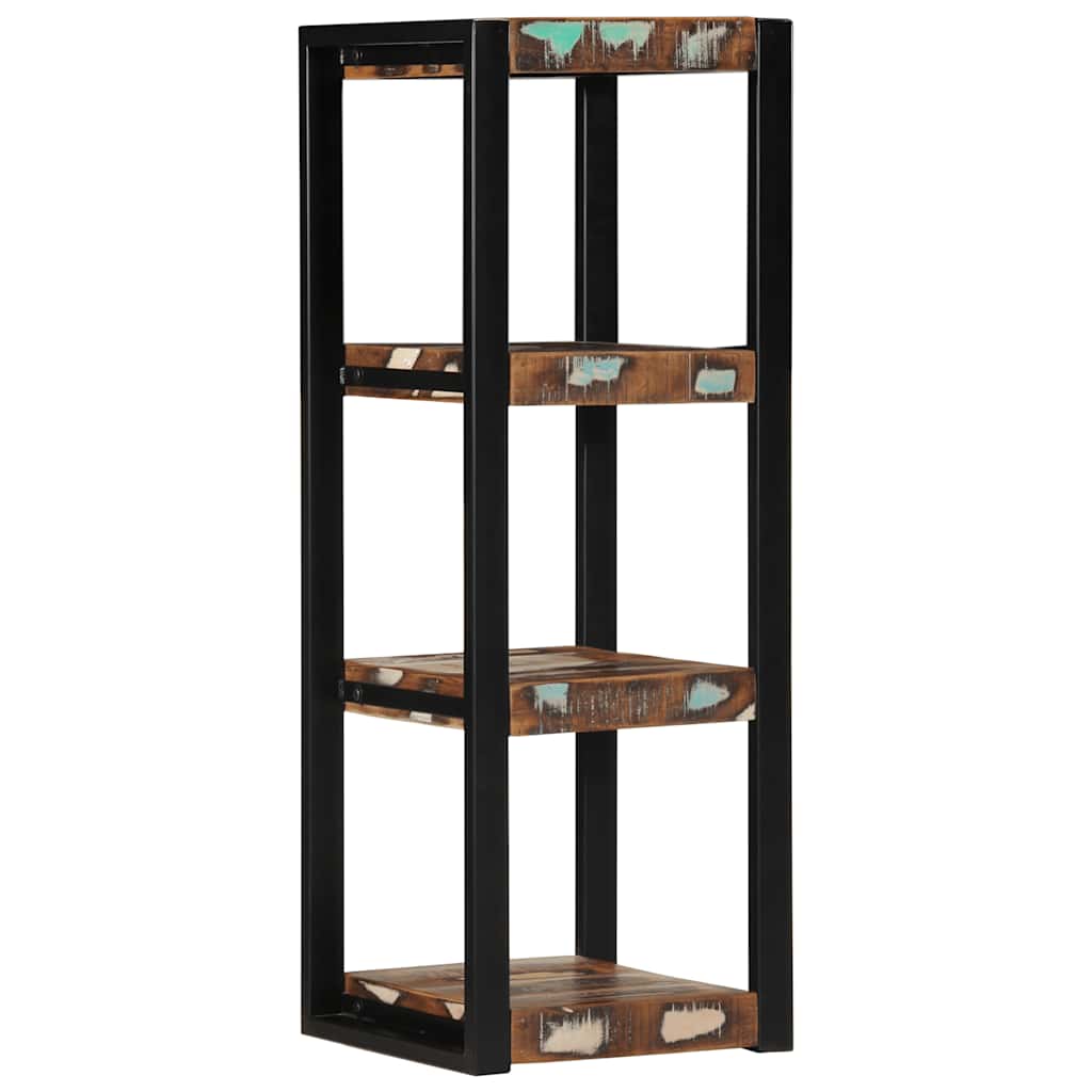 vidaXL Wandschap 35x35x100 cm massief ruw mangohout