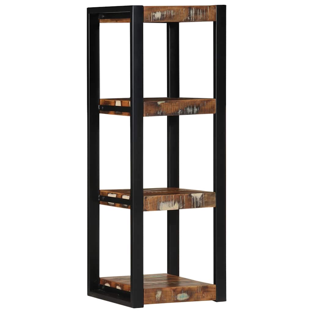 vidaXL Wandschap 35x35x100 cm massief ruw mangohout