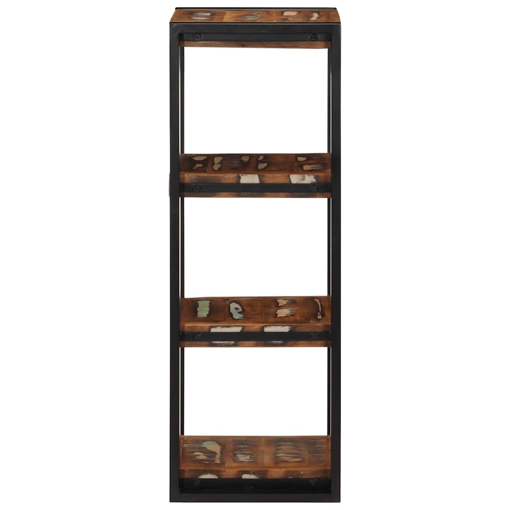 vidaXL Wandschap 35x35x100 cm massief ruw mangohout