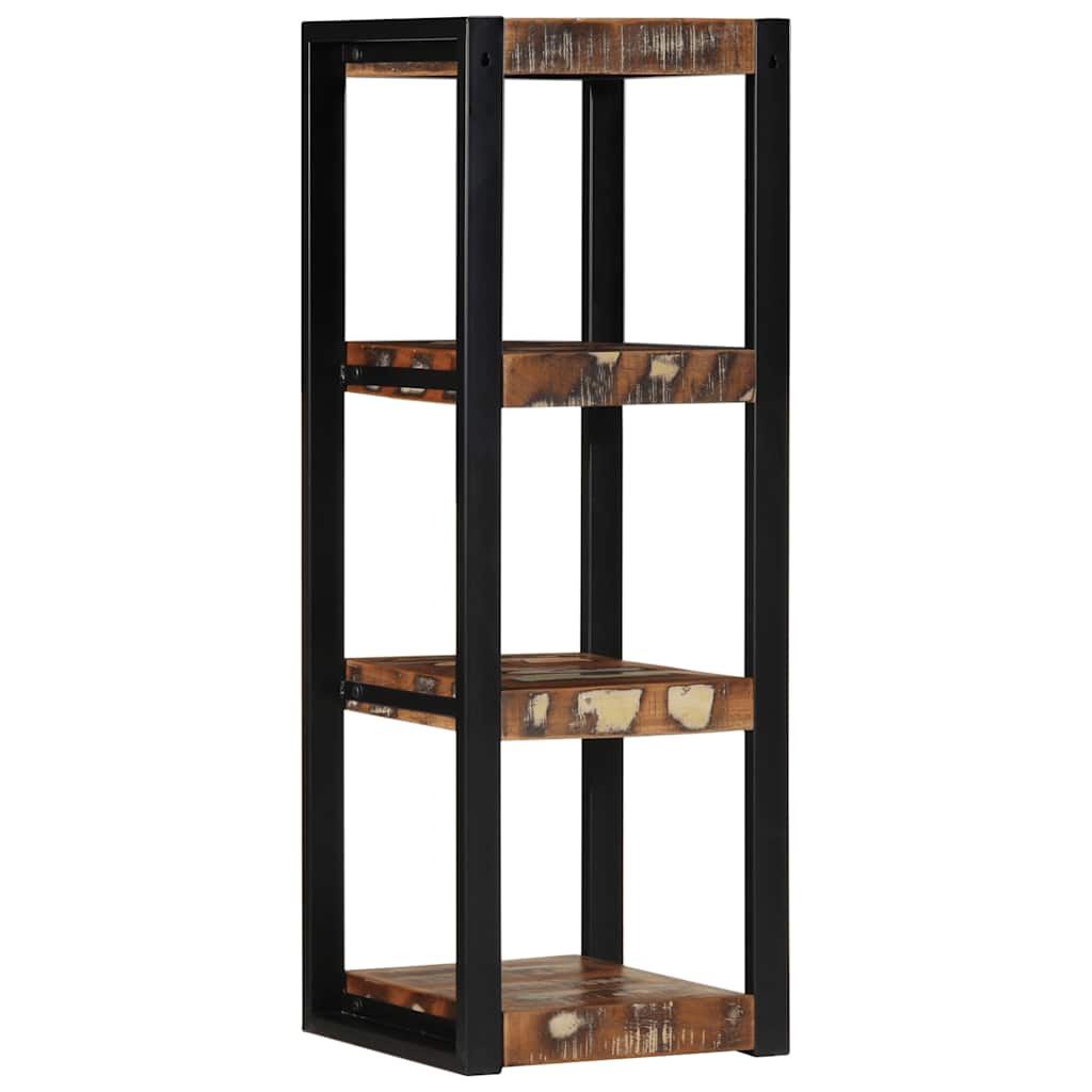 vidaXL Wandschap 35x35x100 cm massief ruw mangohout