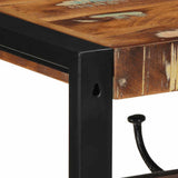 vidaXL Kapstok 80x35x35 cm massief ruw mangohout