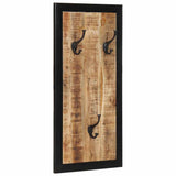vidaXL Coat Rack 40x2x80 cm Solid Rough Mango Wood