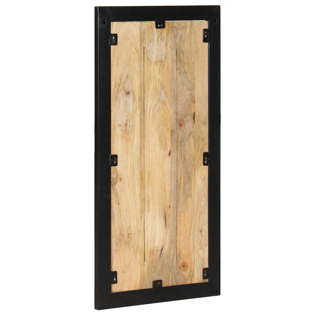 vidaXL Coat Rack 40x2x80 cm Solid Rough Mango Wood