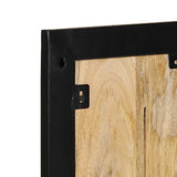 vidaXL Coat Rack 40x2x80 cm Solid Rough Mango Wood