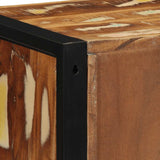 vidaXL Bedside Cabinets 2 pcs 40x35x40 cm Solid Rough Mango Wood