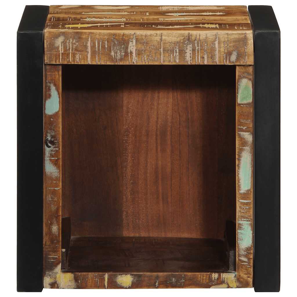 vidaXL Bedside Cabinets 2 pcs 40x35x40 cm Solid Rough Mango Wood
