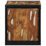 vidaXL Bedside Cabinets 2 pcs 40x35x40 cm Solid Rough Mango Wood