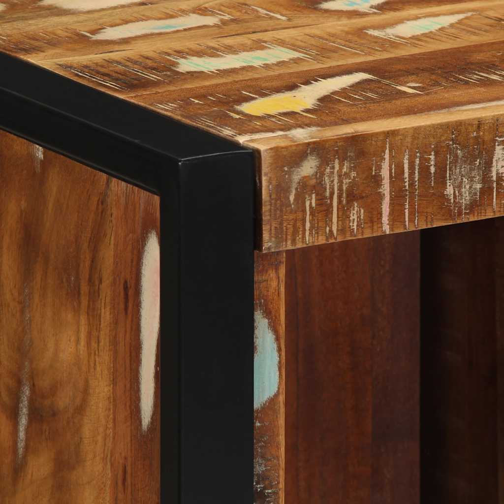 vidaXL Bedside Cabinets 2 pcs 40x35x40 cm Solid Rough Mango Wood