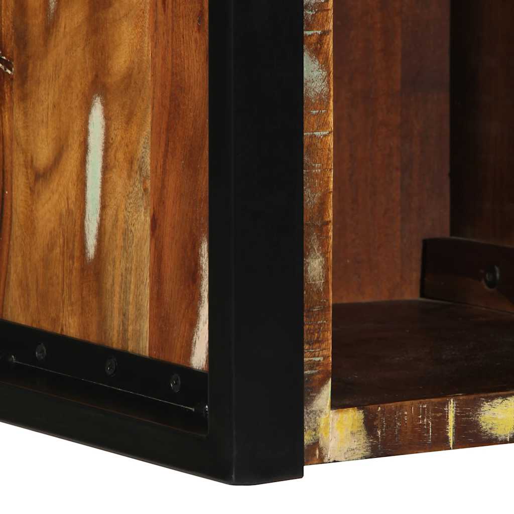 vidaXL Bedside Cabinets 2 pcs 40x35x40 cm Solid Rough Mango Wood