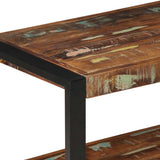 vidaXL Garment Rack 80x40x190 cm Solid Rough Mango Wood