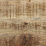vidaXL Kledingrek met lade Bruin 110 x 40 x 179 cm Massief mangohout