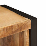 vidaXL Storage Bench with Drawer Brown 80 x 35 x 40 cm Solid Mango Wood