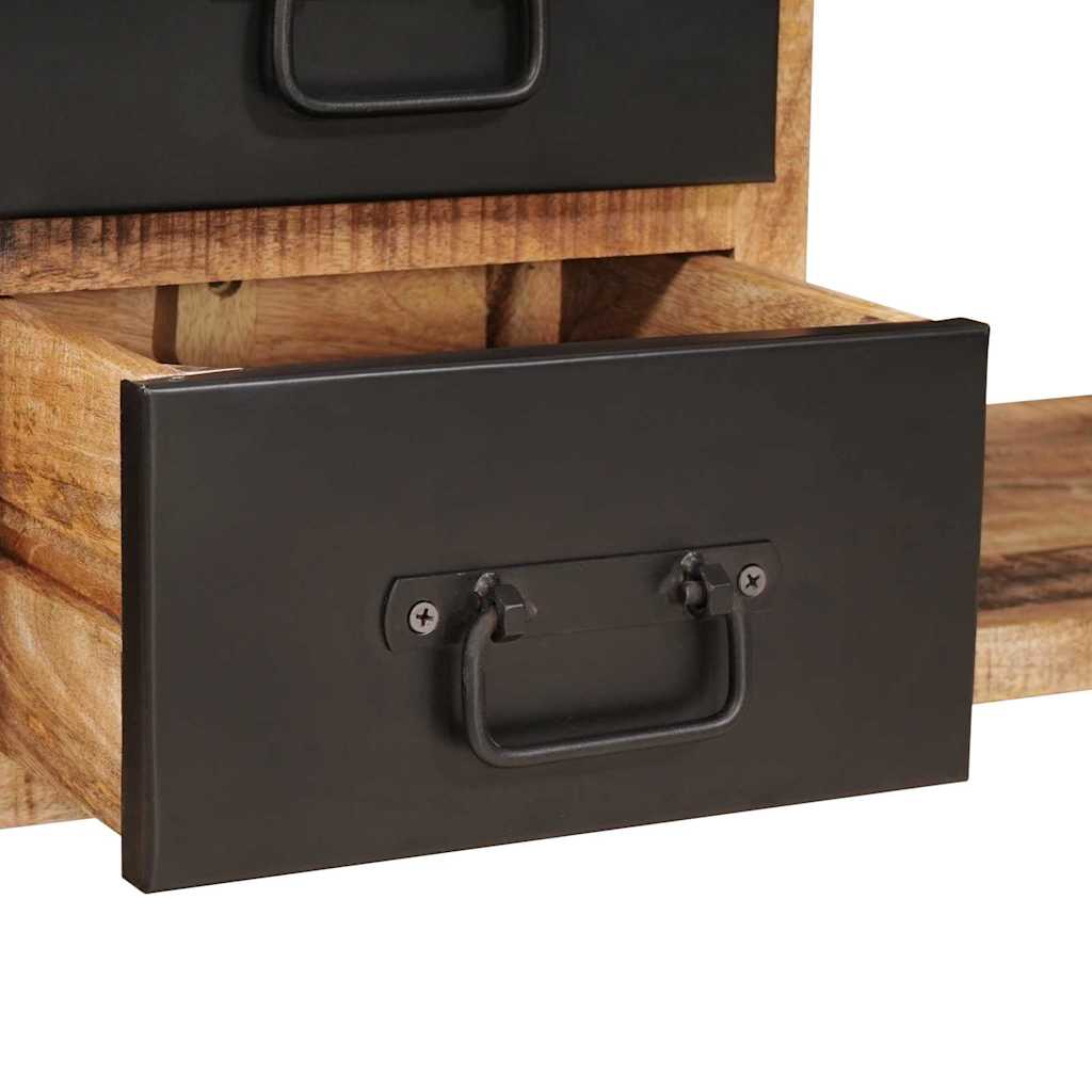 vidaXL Storage Bench with Drawer Brown 80 x 35 x 40 cm Solid Mango Wood