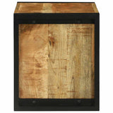 vidaXL Wandkubus met opslag Bruin 55 x 35 x 40 cm Massief Mango Hout