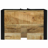 vidaXL Wastafelkast met plank Bruin 55 x 35 x 60 cm Massief Mango Hout