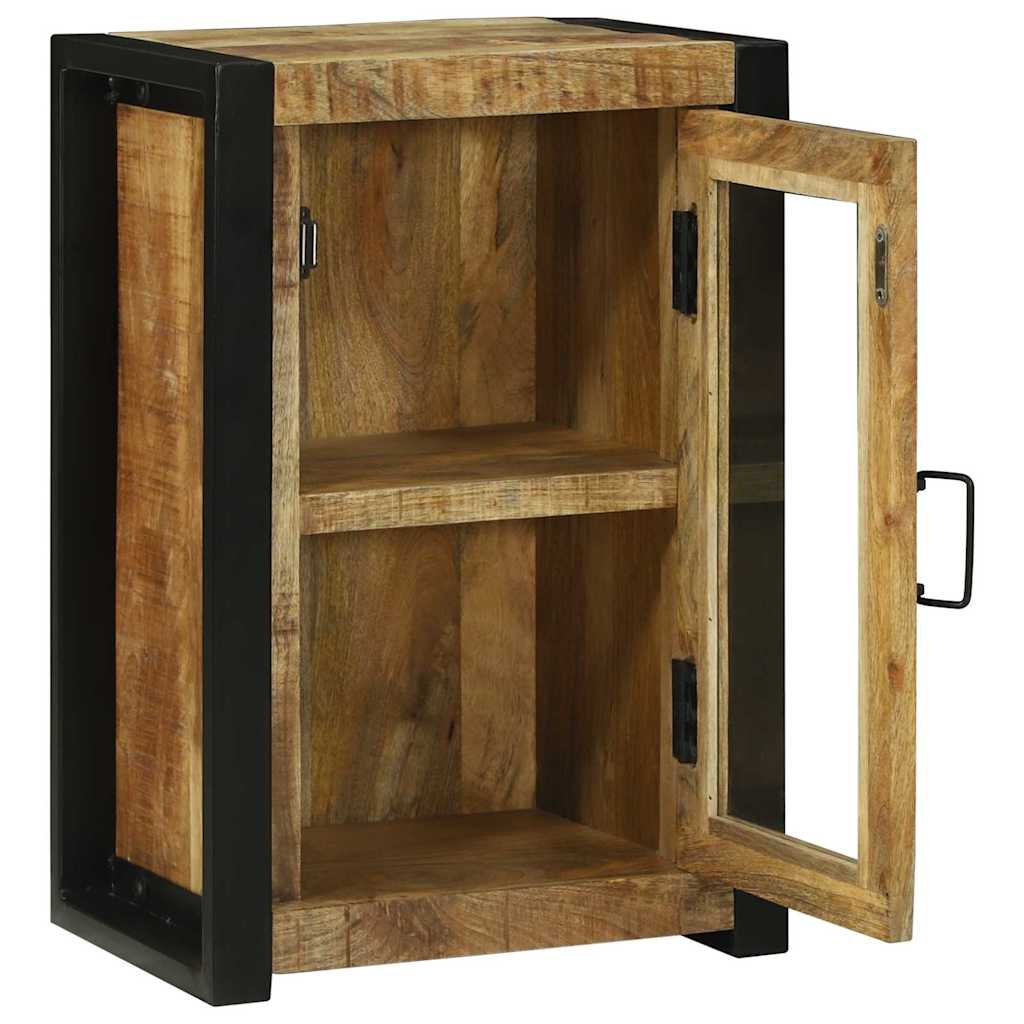 vidaXL Badkamerkast met plank Bruin 40 x 30 x 60 cm Massief Mango Hout