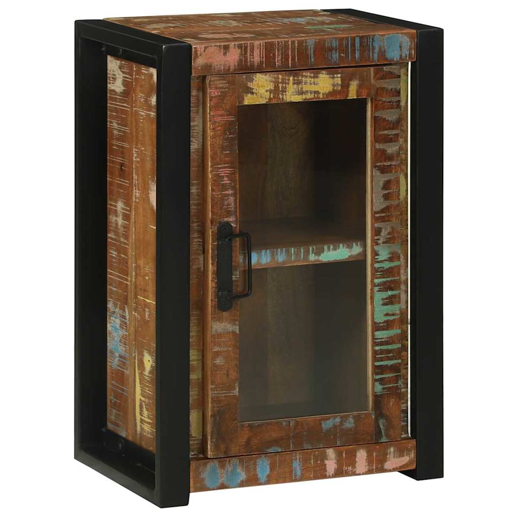 vidaXL Badkamerkast met plank Bruin 40 x 30 x 60 cm Massief Mango Hout