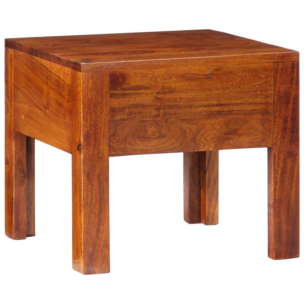 vidaXL Nachtkastje 40x40x36 cm massief acaciahout
