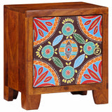 vidaXL Nachtkastje 40x30x45 cm massief acaciahout