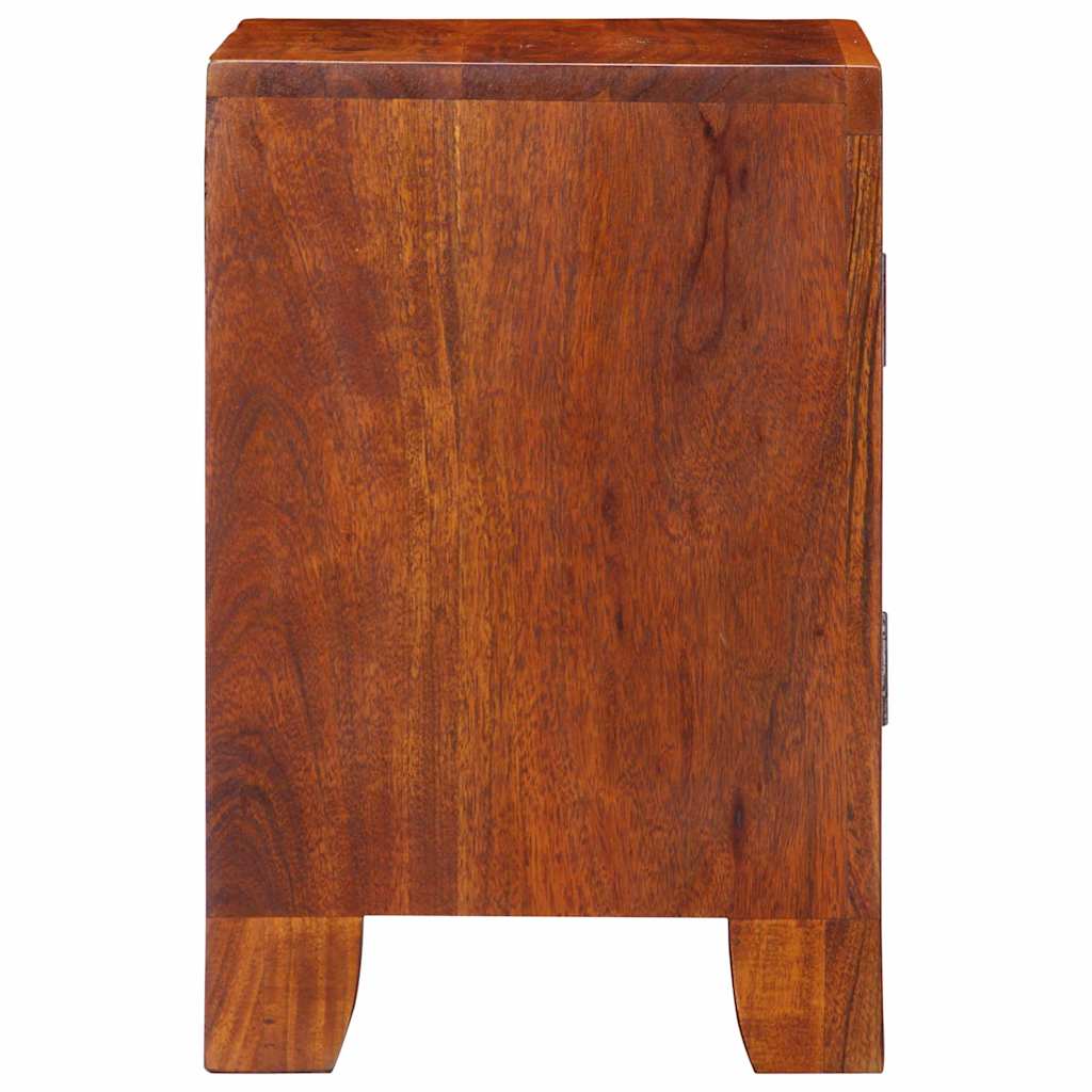 vidaXL Nachtkastje 40x30x45 cm massief acaciahout