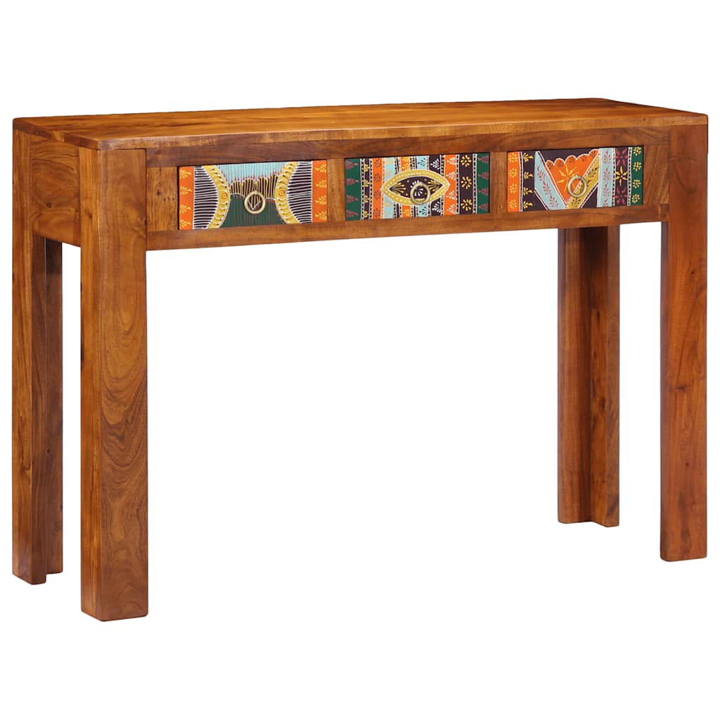 vidaXL Wandtafel 80x35x75 cm massief acaciahout