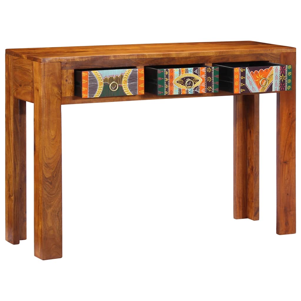 vidaXL Wandtafel 80x35x75 cm massief acaciahout