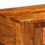 vidaXL Wandtafel 80x35x75 cm massief acaciahout